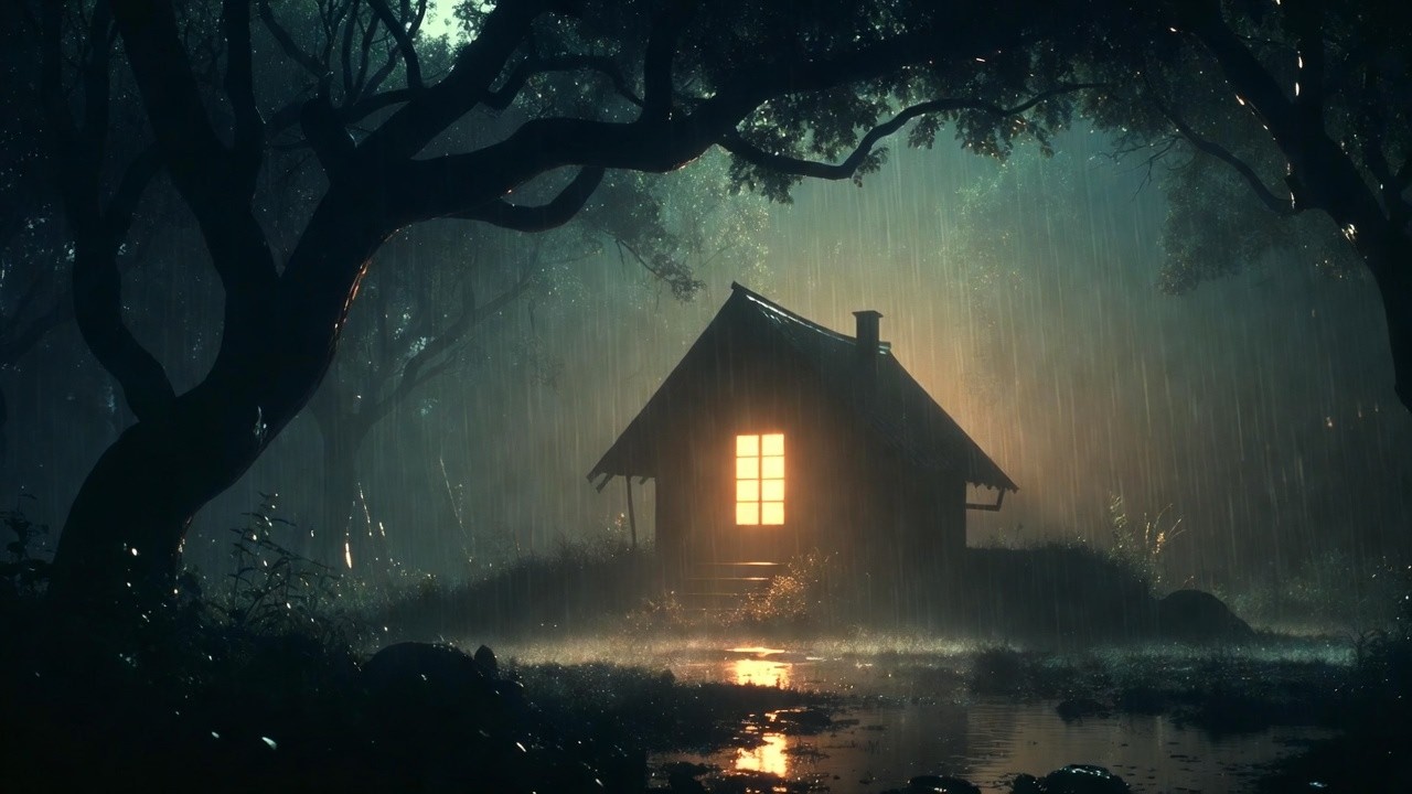 Misty Forest Rain 🌧️ Soothing Nature Sounds for Deep Sleep & Healing Calm #220