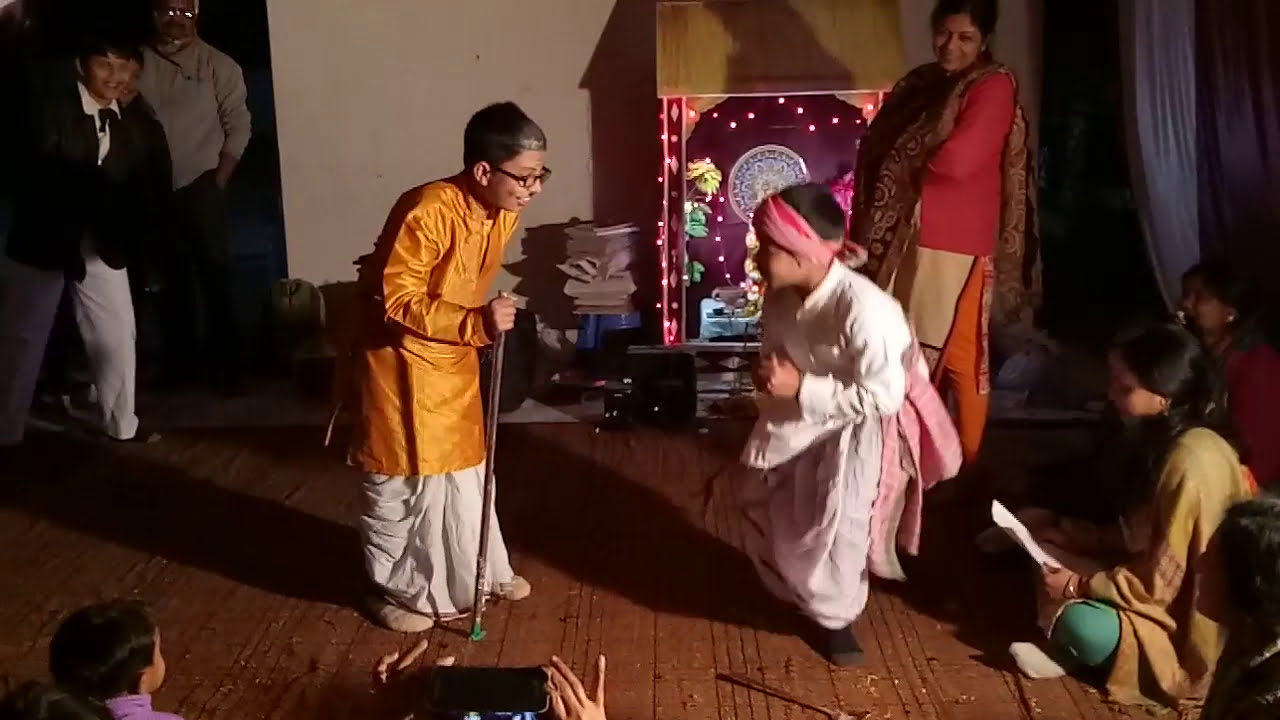 bengali skit by small children - Abak jolpaan - Sukumar Roy