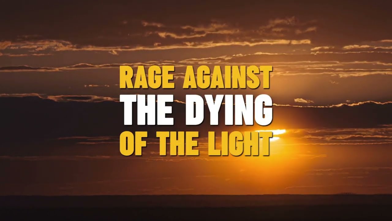 Do Not Go Gentle Into That Good Night | Poem by Dylan Thomas | Reading by Rob Milton