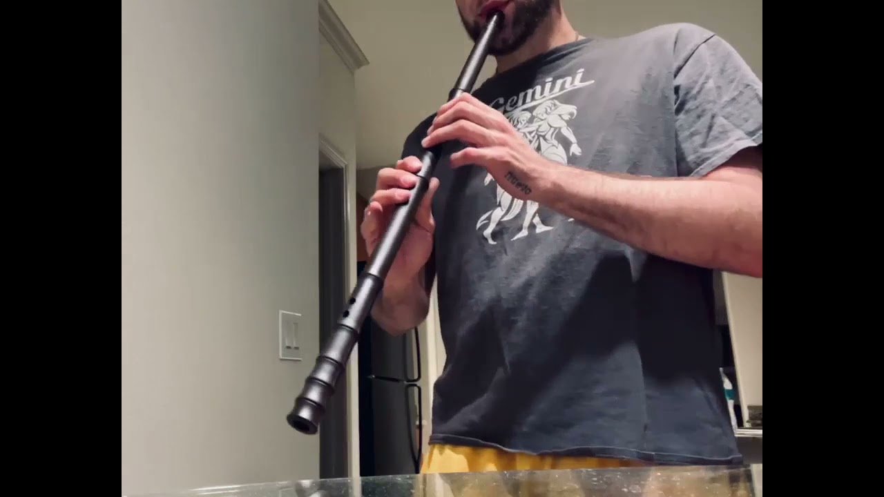 Resin Xiao Flute Sound Test by USA player Mr. Andrew(purchased in our site www.diziflute.com)