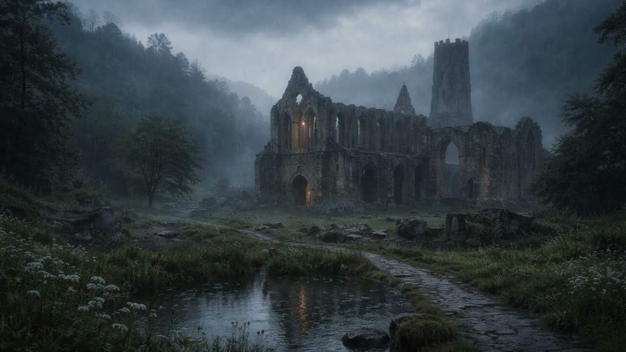 Trilha Sonora Medieval na Chuva | Música de Filme Épico para Dormir e Relaxar