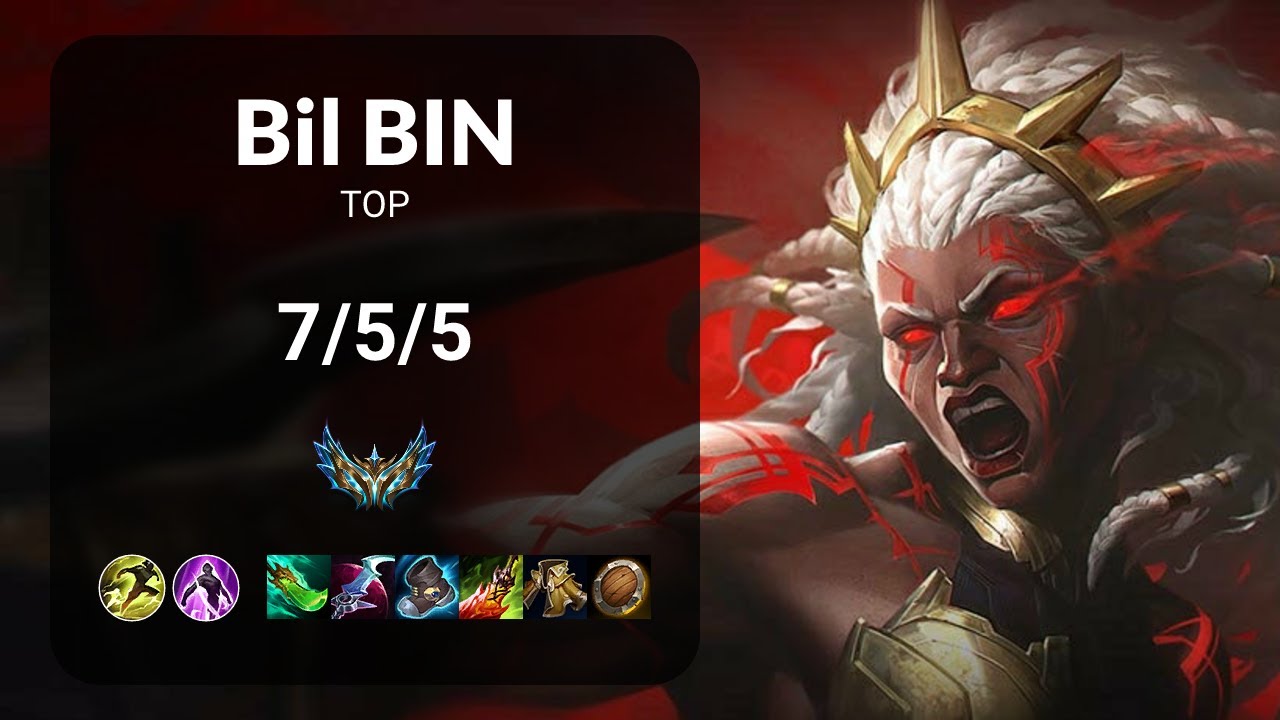 Bil Bin Ambessa vs Jayce TOP - KR CHALLENGER Patch 15.7