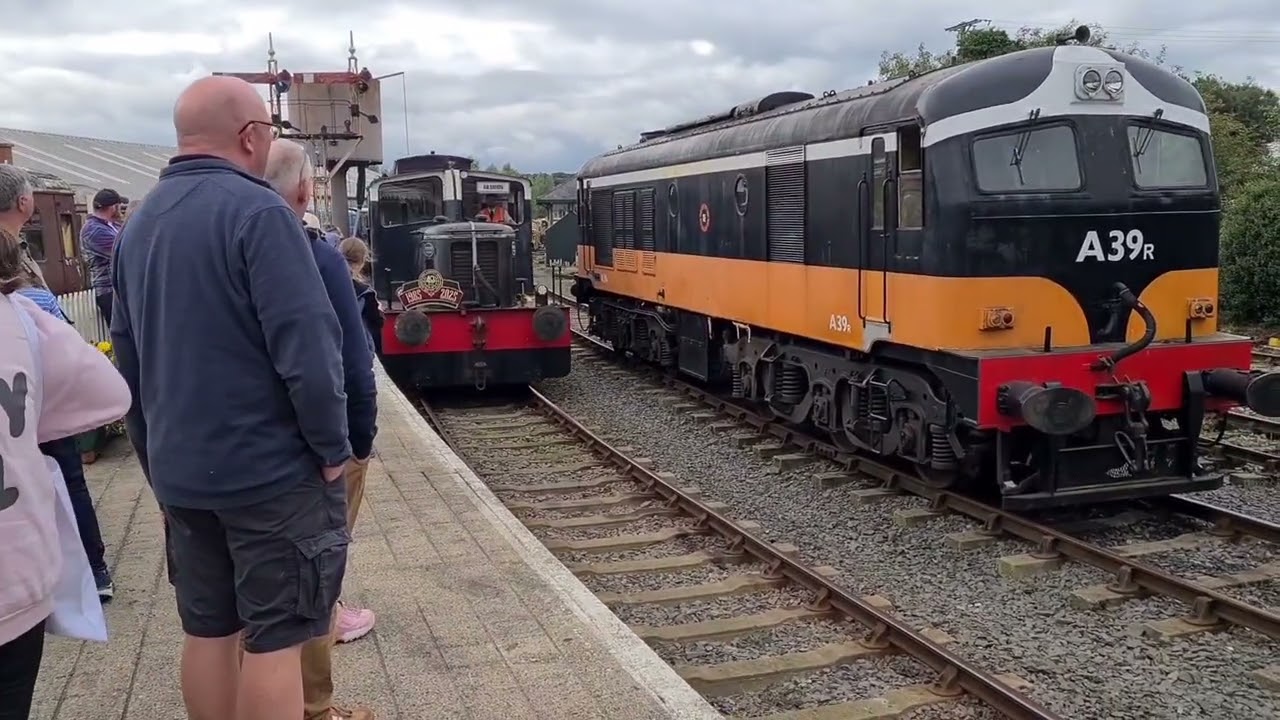 ITG / DCDR Diesel Gala at Downpatrick 23/08/2025 with 121 class 124.