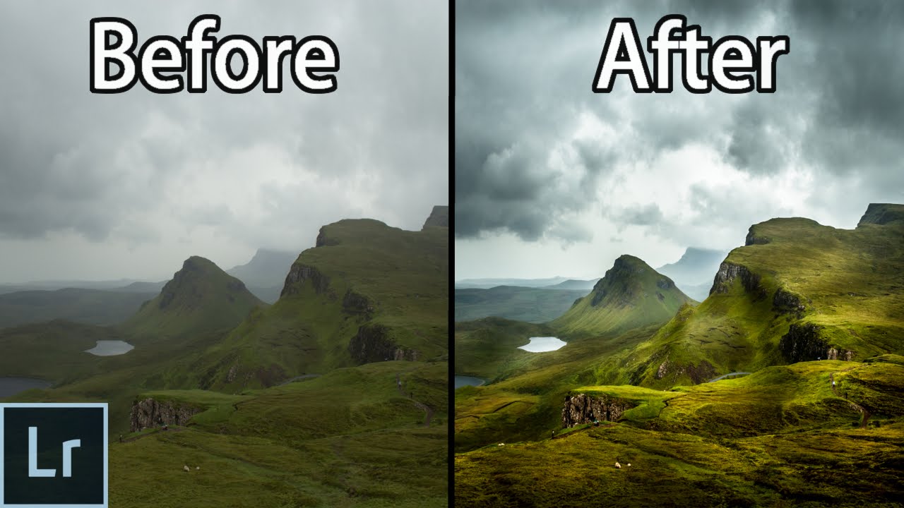 Lightroom 6 cc Landscape Photography Editing Tutorial - From The RAW File To The Finished Photo!