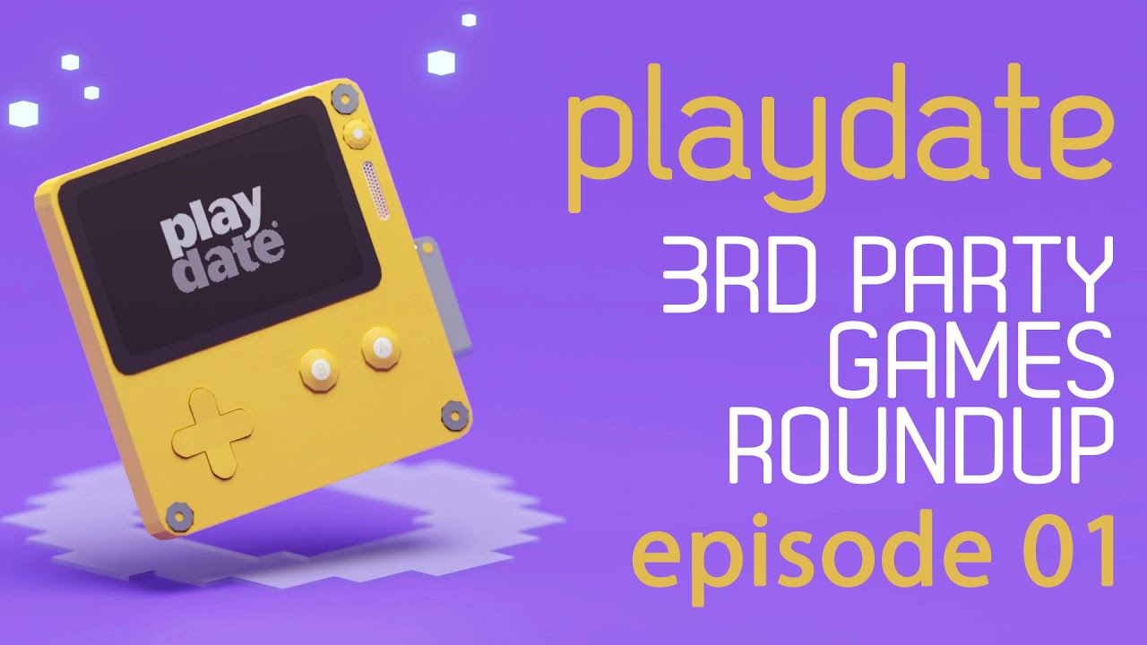 Playdate 3rd Party Games Roundup 01! Daily Driver, Silverball Tactics, P-Racing & MORE!