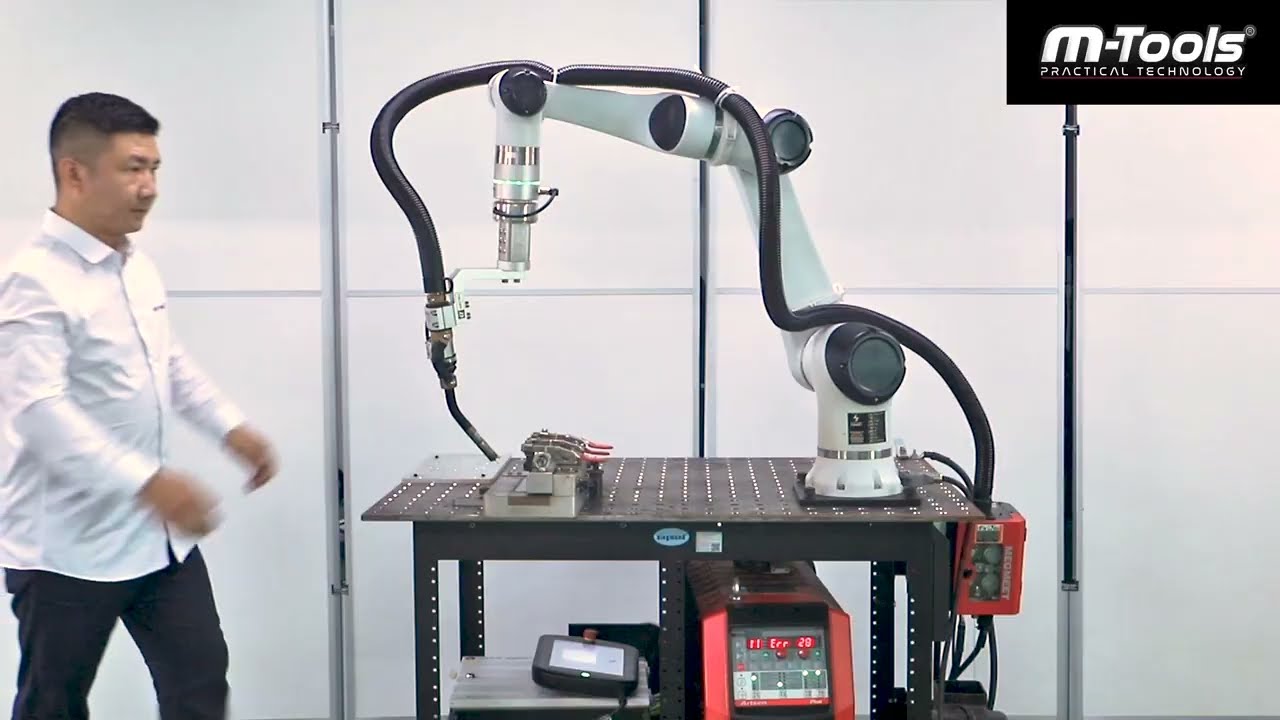Robot colaborativo para soldar de M-Tools