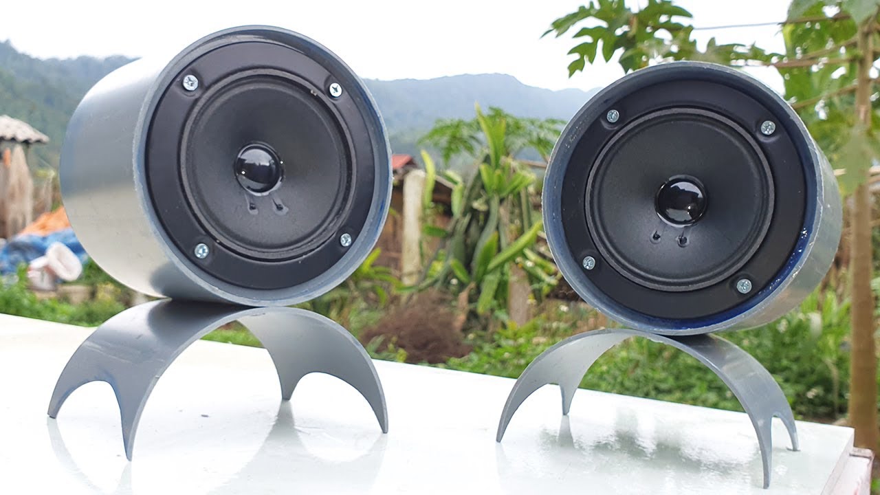 PVC Pipe Bluetooth Speaker, How To Make Bluetooth Speaker, World Inventor#4