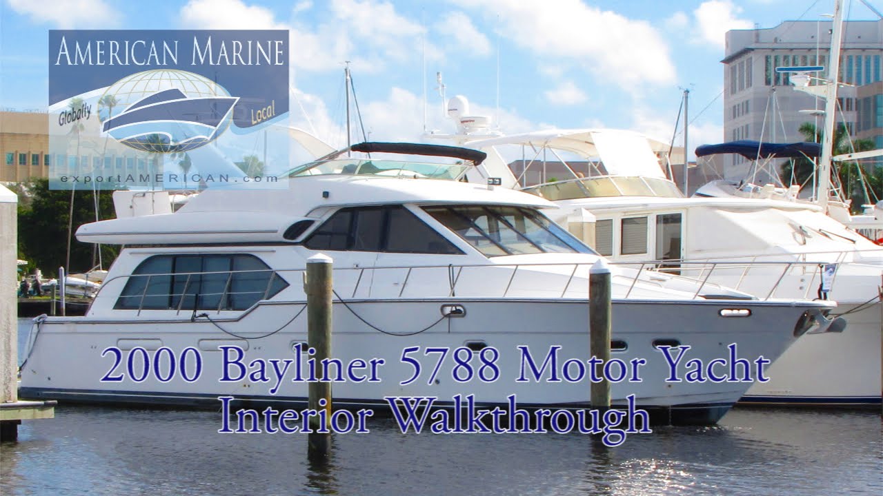 SOLD 2000 Bayliner 5788 Pilothouse MY HD