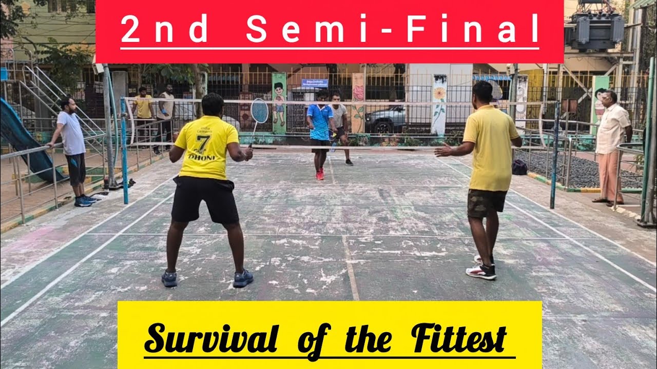 Adambakkam Park Badminton Match | Semi-Final 2 | Chennai Badminton 2026