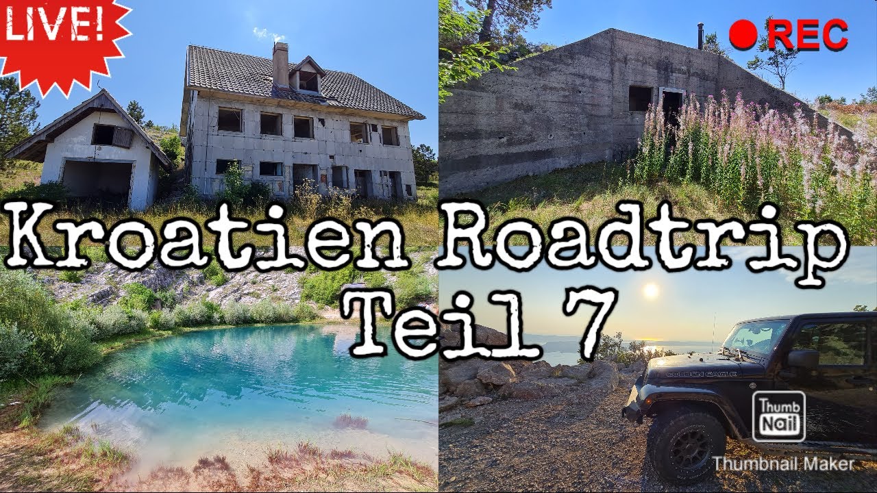 KT07: ⚠️Ex JNA Radarstation🚷💀, Auge der Cetina🏞, Fahrt zur K&uuml;ste🏖