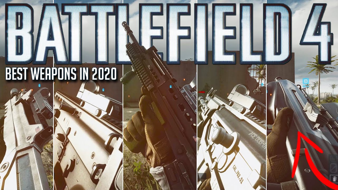 ЛУЧШИЕ ШТУРМОВЫЕ ВИНТОВКИ в Battlefield 4 (руководство конца 2020 года)