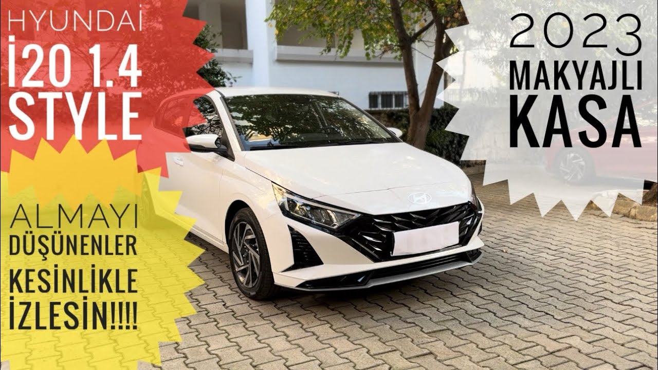 2026 YENİ MAKYAJLI HYUNDAİ i20 STYLE PAKET DETAYLI İNCELEME