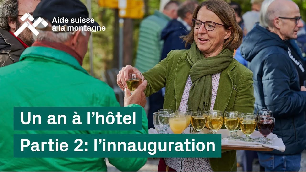 Un an à l’hôtel. Partie 2/7: l’inauguration. Reportage sur l’alpage de Fafleralp