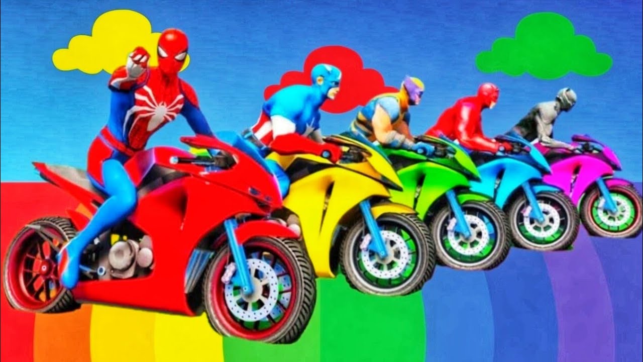 الرجل العنكبوت انقاذ باتمان Spider-Man Rescue batman vs iron man vs venom funny Game GTA 5 superhero