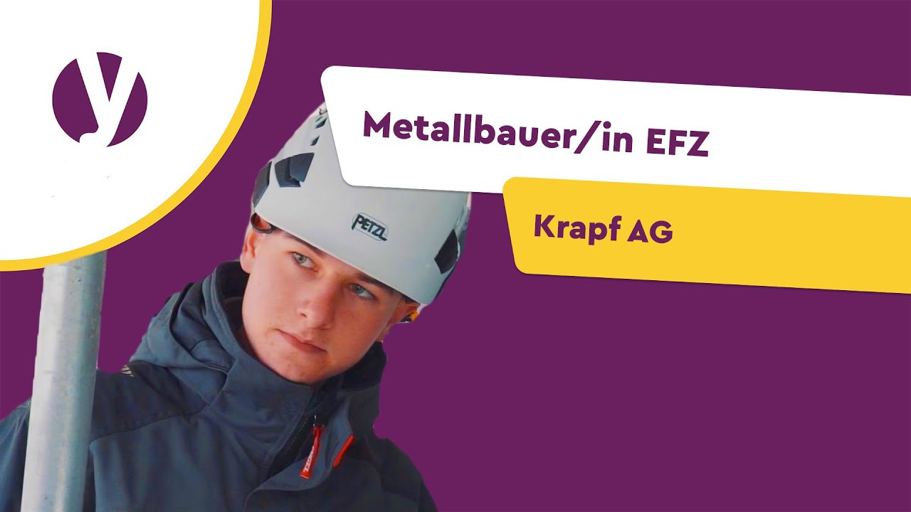 Lehre als Metallbauer/-in EFZ bei der Krapf AG