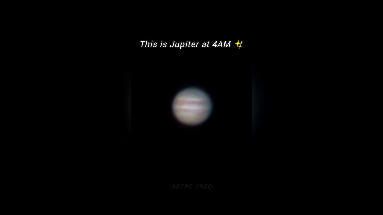 I Woke Up at 4AM to Capture Jupiter 🌌 &ndash; October 2025