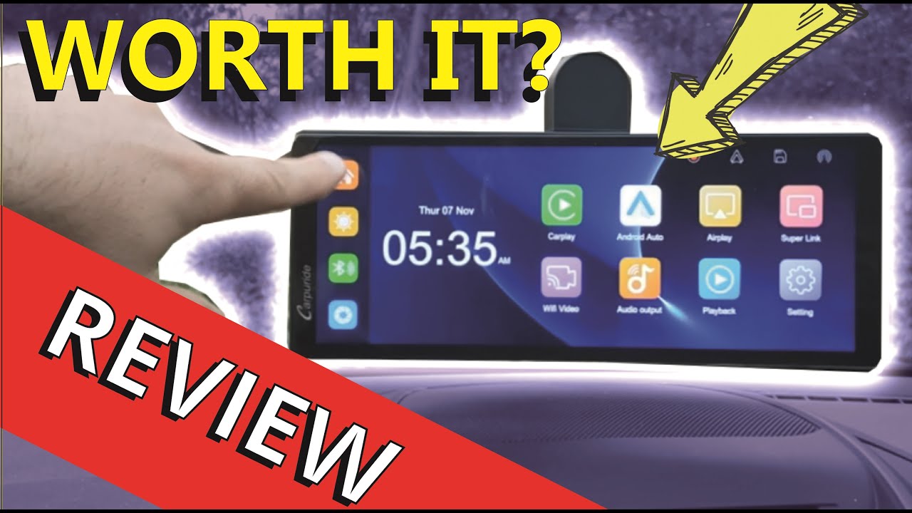 Carpuride W903 - CARPLAY, ANDROID AUTO, Dash Cams, Video Streaming