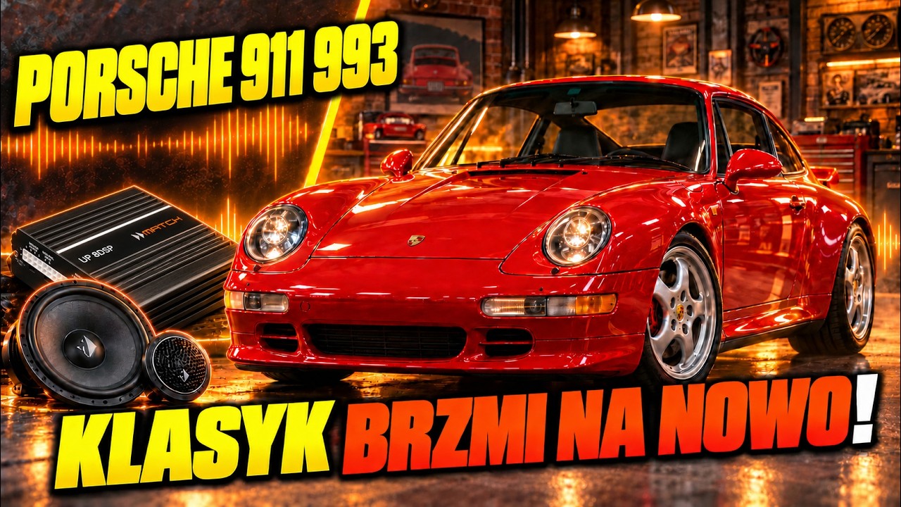 Porsche 911 993 audio upgrade - Jak wykonać system audio w klasyku
