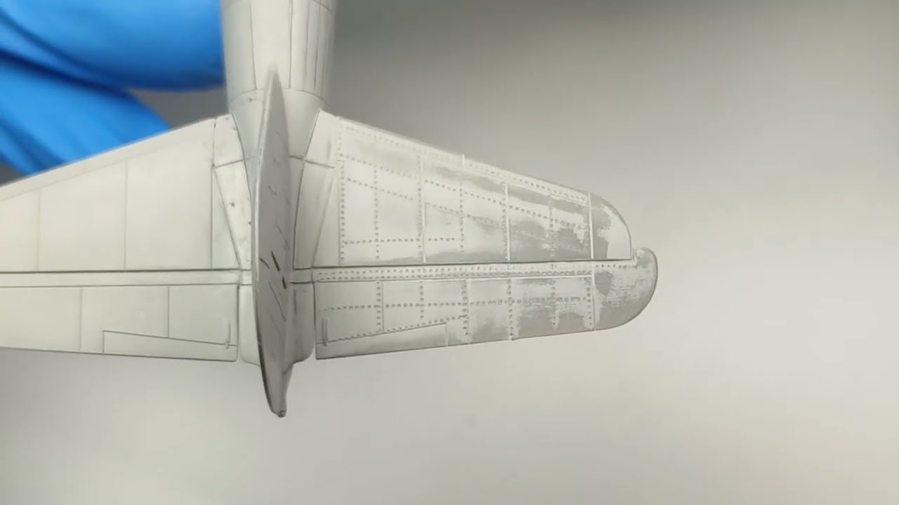 How to rivet plastic model.