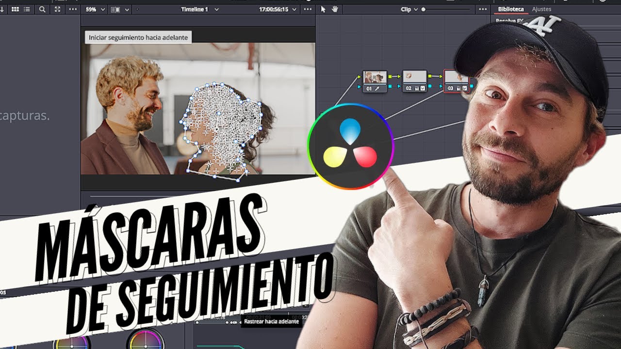 ¡NO pierdas tiempo! Aprende a cambiar COLORES rápidamente en DAVINCI RESOLVE