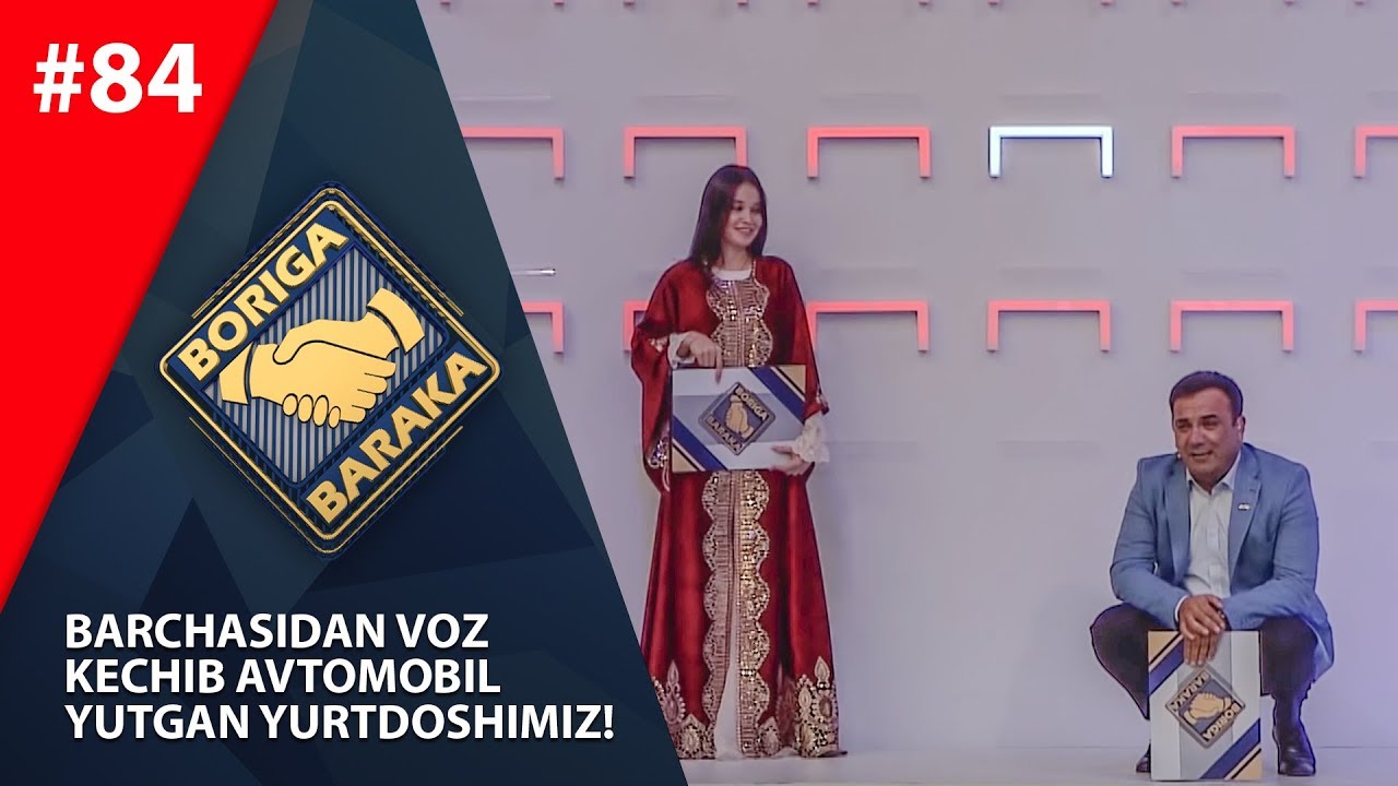 Boriga baraka 84-son Barchasidan voz kechib AVTOMOBIL yutgan yurtdoshimiz! (21.09.2019)