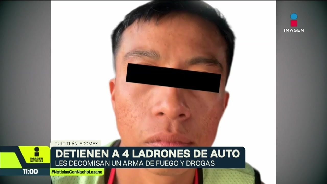 Detienen a un hombre vinculado con el robo con violencia de un auto en Tultitlán | Nacho Lozano