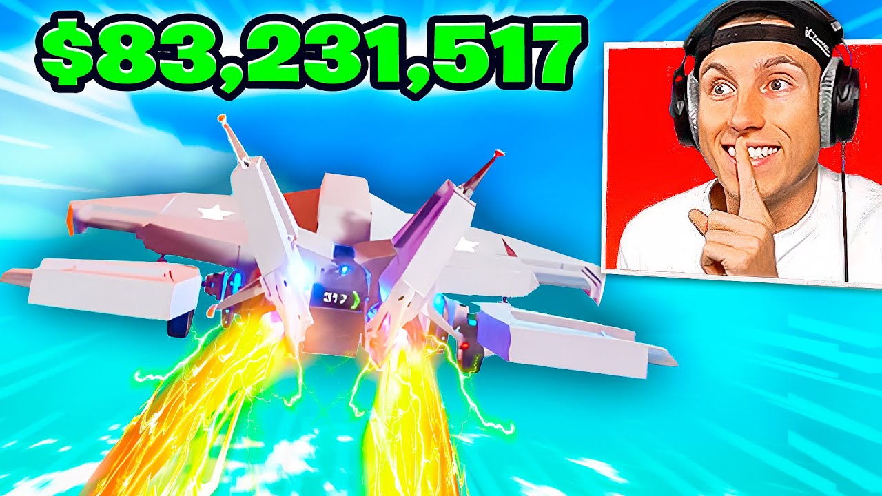 Ich habe einen 3000 KM/H KAMPFJET in Trailmakers!