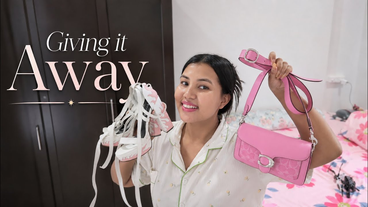 Come Clean My Closet With Me | Giving Away My Unused Bags and Heels 👀