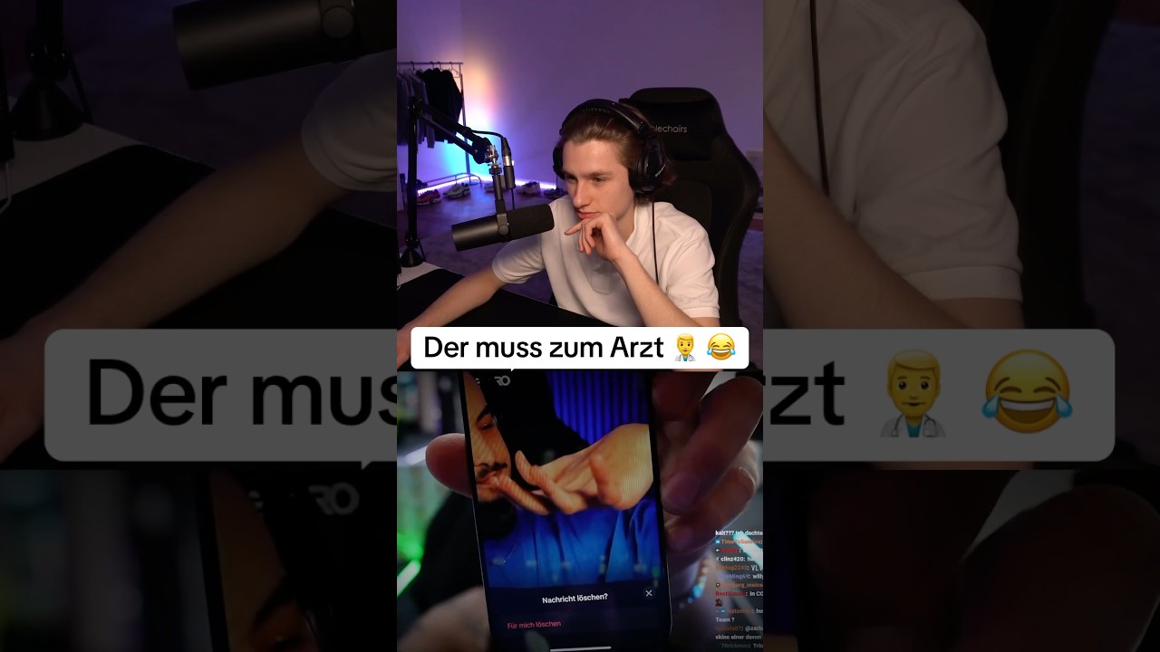 Ist das Krank 😂👨&zwj;⚕️ #twitchde #twitch #twitchclipsde #satterhugo #reaction #fyppppppppシ