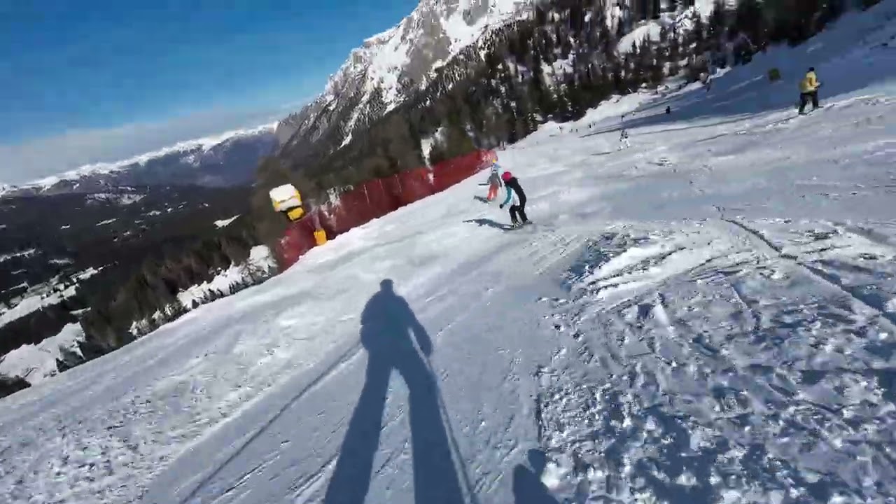 Madonna di Campiglio piste 73 77 Gosia Szymek Feb26