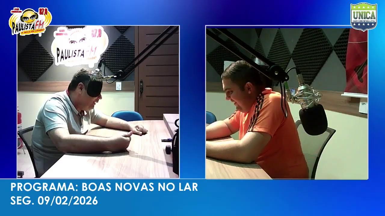 PROGRAMA: BOAS NOVAS NO LAR