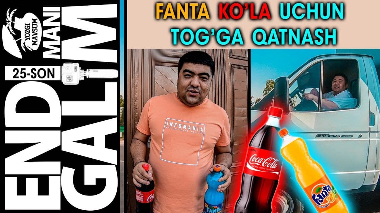 ENDI MANI GALIM 25-SON // KICHIK ODAM  KATTA MASHINADA DAVRON MUHIDDINOV GAZelle SOTIB OLDIMI?
