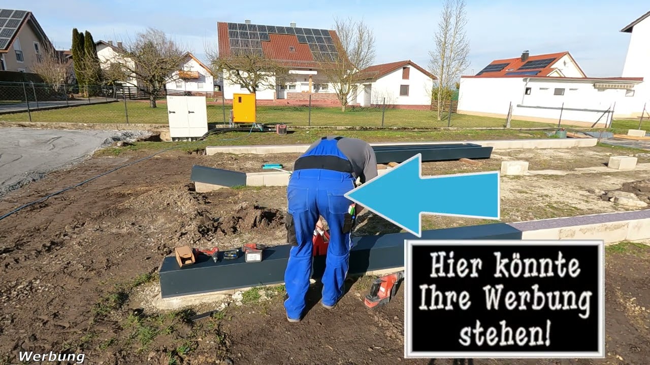 FdS Village : Fundamente verkleiden