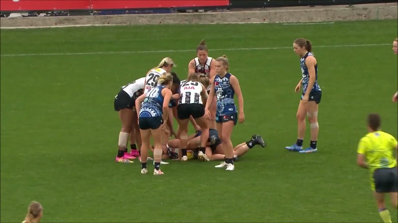 Amelia Velardo - AFLW Round 7 2023 Highlights - Carlton vs Collingwood Magpies