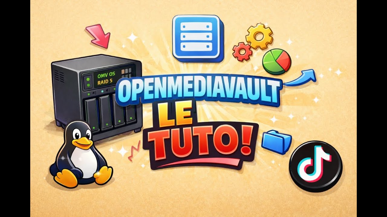 Fabriquer un NAS sur un vieux PC grâce à OPENMEDIAVAULT