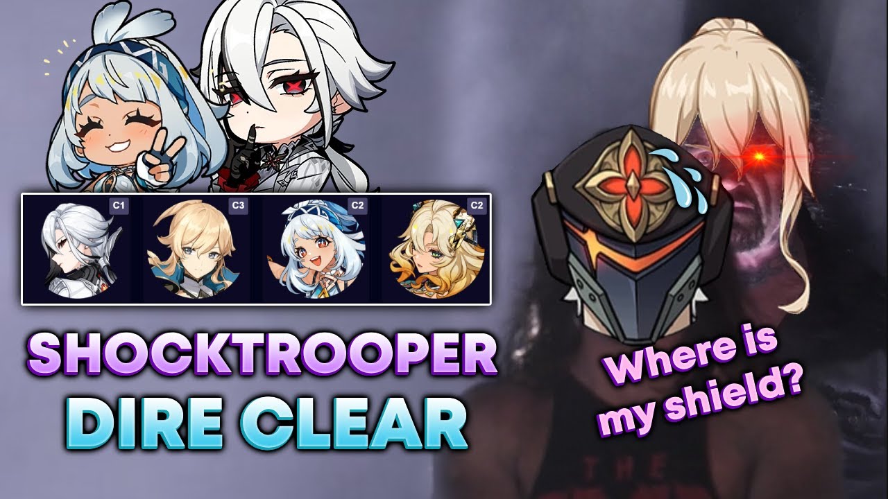 6.0 Stygian Onslaught Dire | Shock Trooper No Shield Jean Tech | Arlechinno & Mualani Double Carry