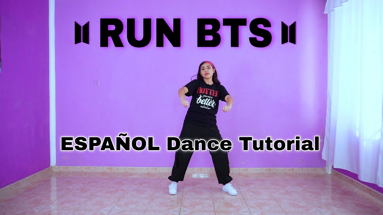 BTS - 'Run BTS' 달려라 방탄 | ESPAÑOL Dance Tutorial | Mirror | Kenya Chan
