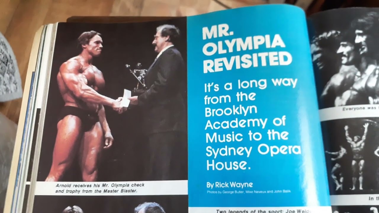 October 1981 Muscle and Fitness magazine.
