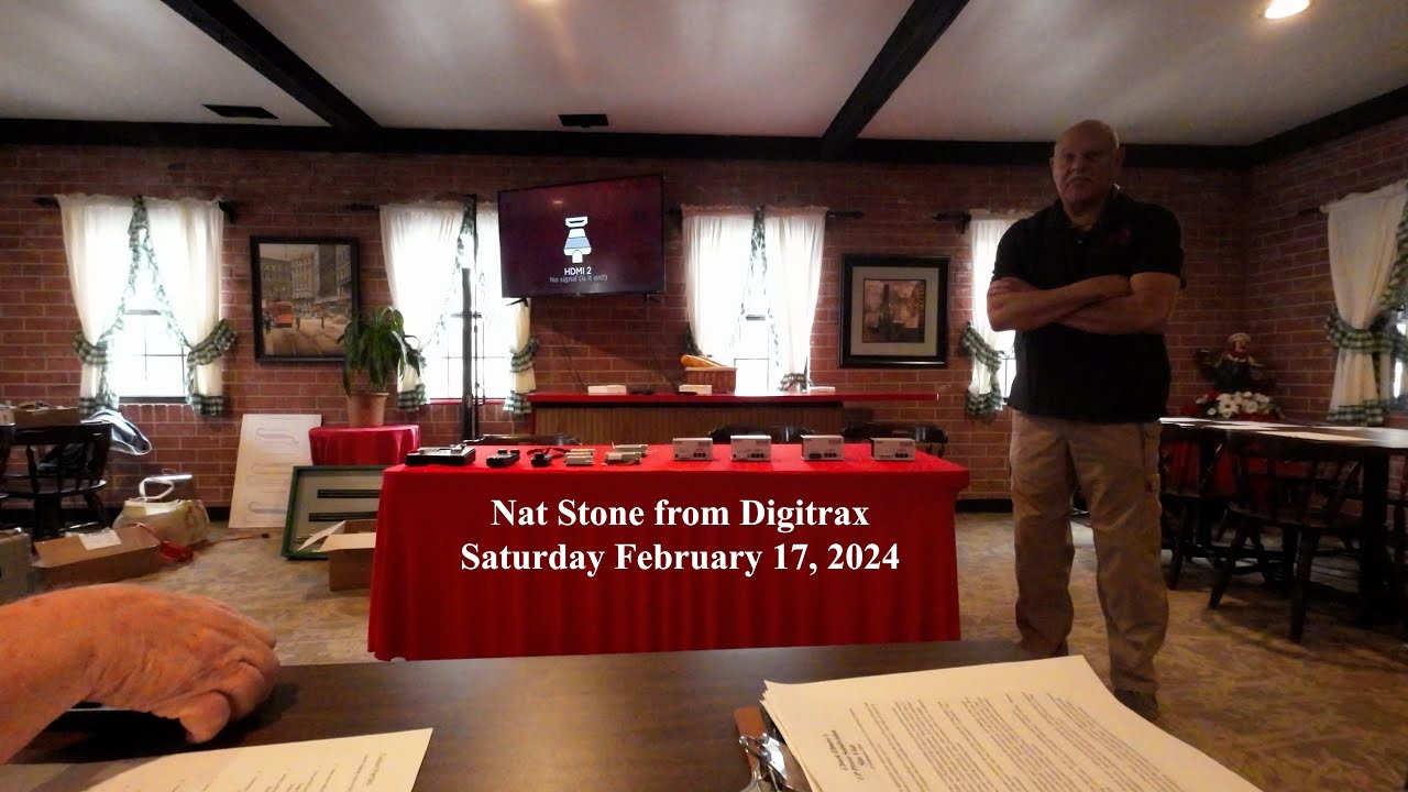 Digitrax Equipment explained by a Digitrax factory rep.