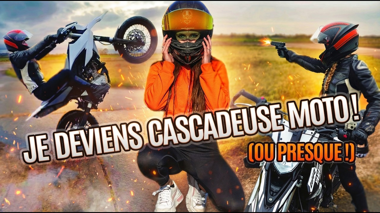 JE DEVIENS CASCADEUSE MOTO! 😎 (Ou presque!)