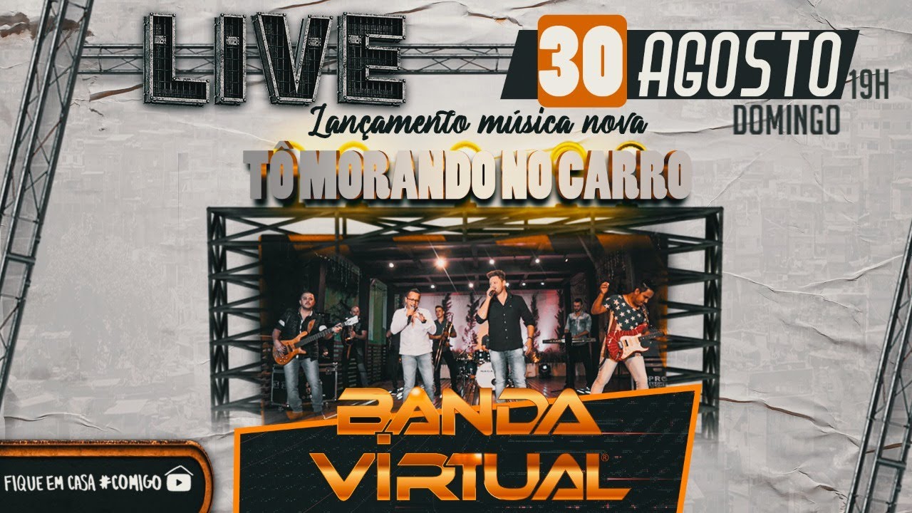 Banda Virtual  - Gravação / Live de lançamento / Nova música | Live 1 | 2020