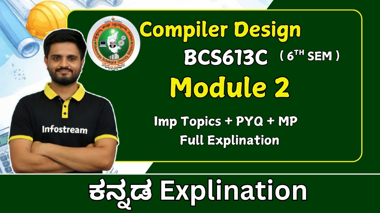 VTU - Compiler Design Full module 2 (Model paper + PYQ + IMP )