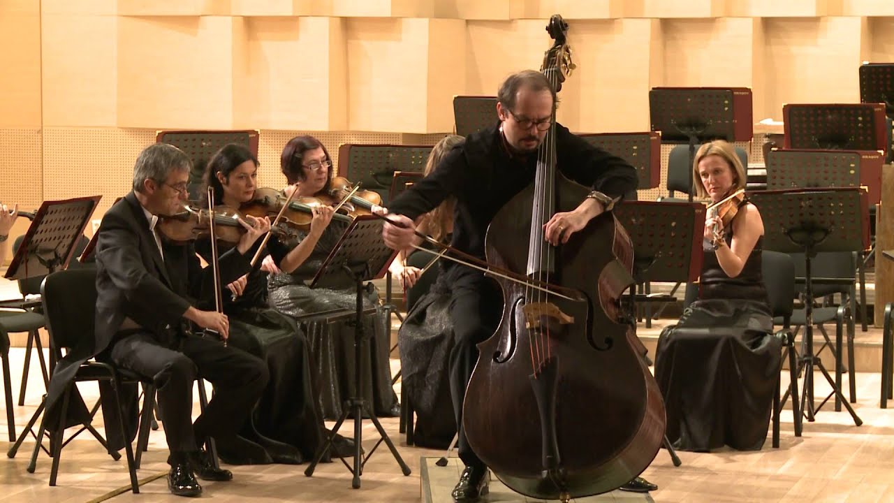 Bela Bartok - Romanian folk dances , Petru Iuga - Double bass