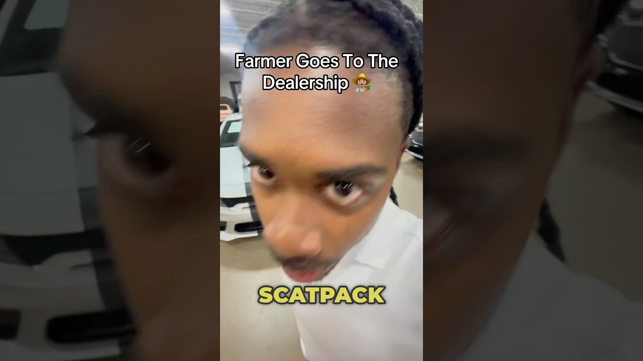 FARMER BUYS SCAT!? #funny #automobile #cardealer
