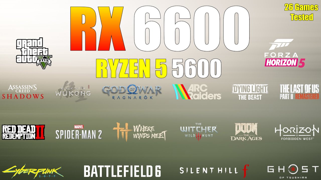 Does the RX 6600 Pair Well with the Ryzen 5 5600 in 2026?