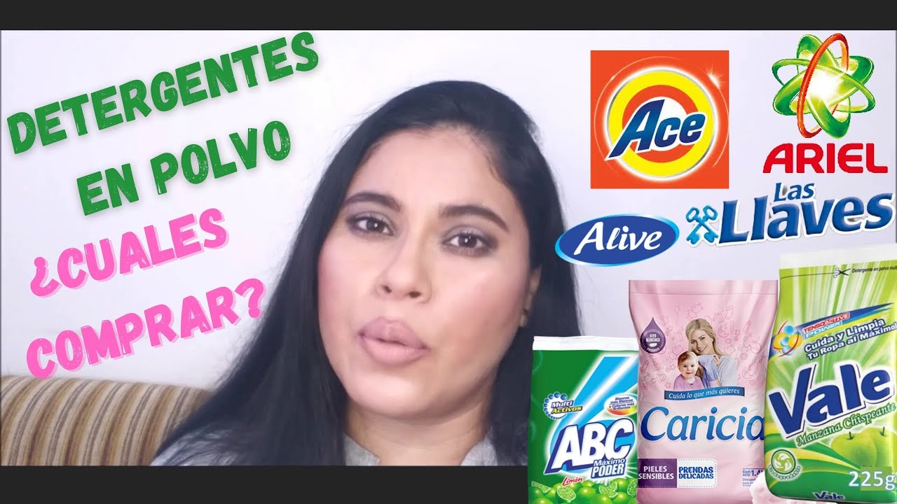 Detergentes en polvo ¿Cuales comprar? Ace - Ariel - ABC - Las Llaves - Vale - Caricia - Alive - Hit