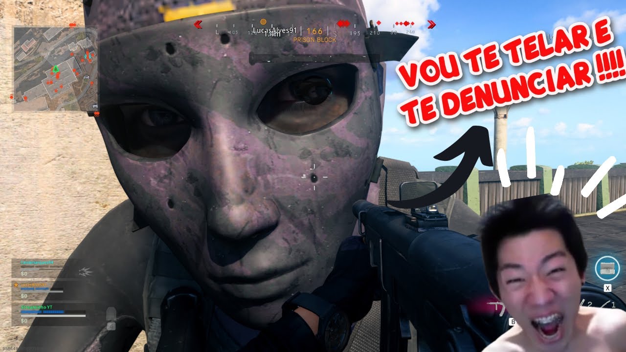 WARZONE CHAT DE VOZ #61 | EITAAA DESGRAÇA