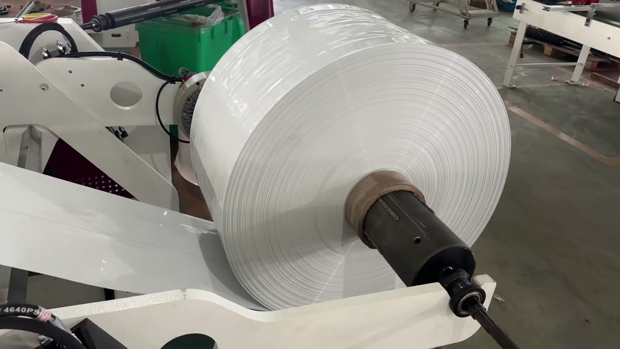 FFS bottom seal bag making machine #plastic bag making machine 