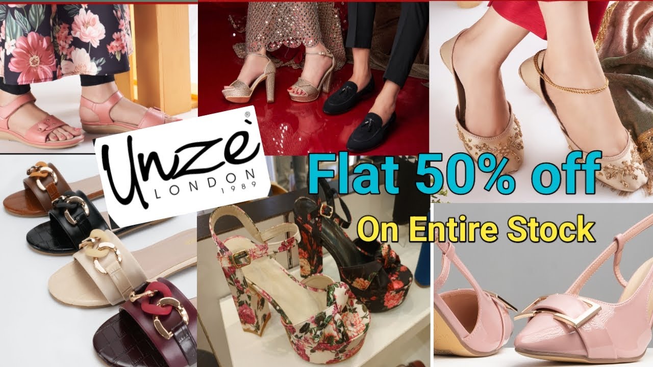 Unze London Flat 50% off on entire stock|| 15 March 2024