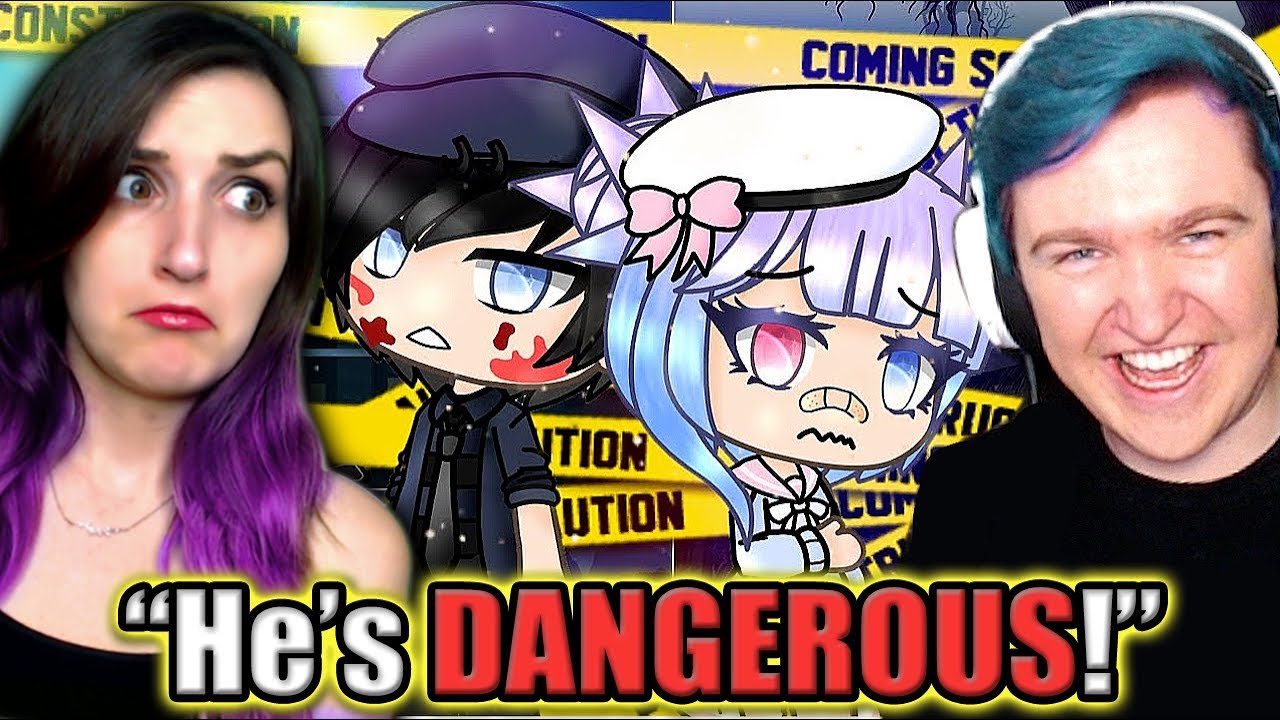 СКОТТ ОПАСЕН!! | Смешная реакция на историю Gacha Life